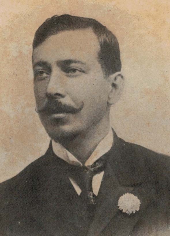 Retrato do poeta Joaquim Osório Duque Estrada.